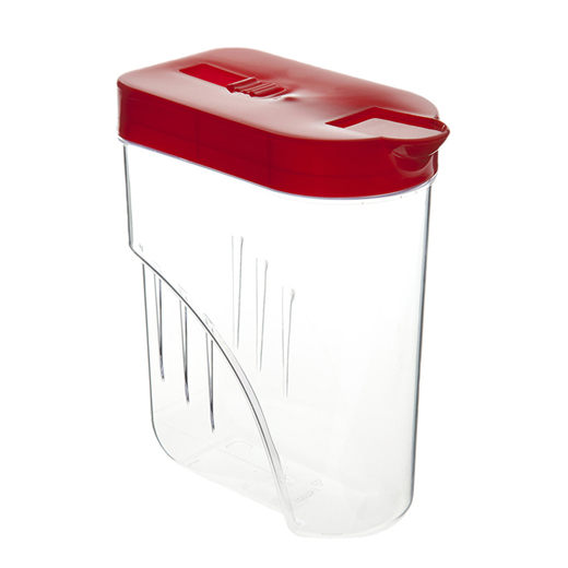 Банка д/сыпучих продуктов 1л овальная 