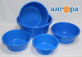 Таз 10л Кливия Цвет в ассортименте "Ангора" (Копейск) уп.10