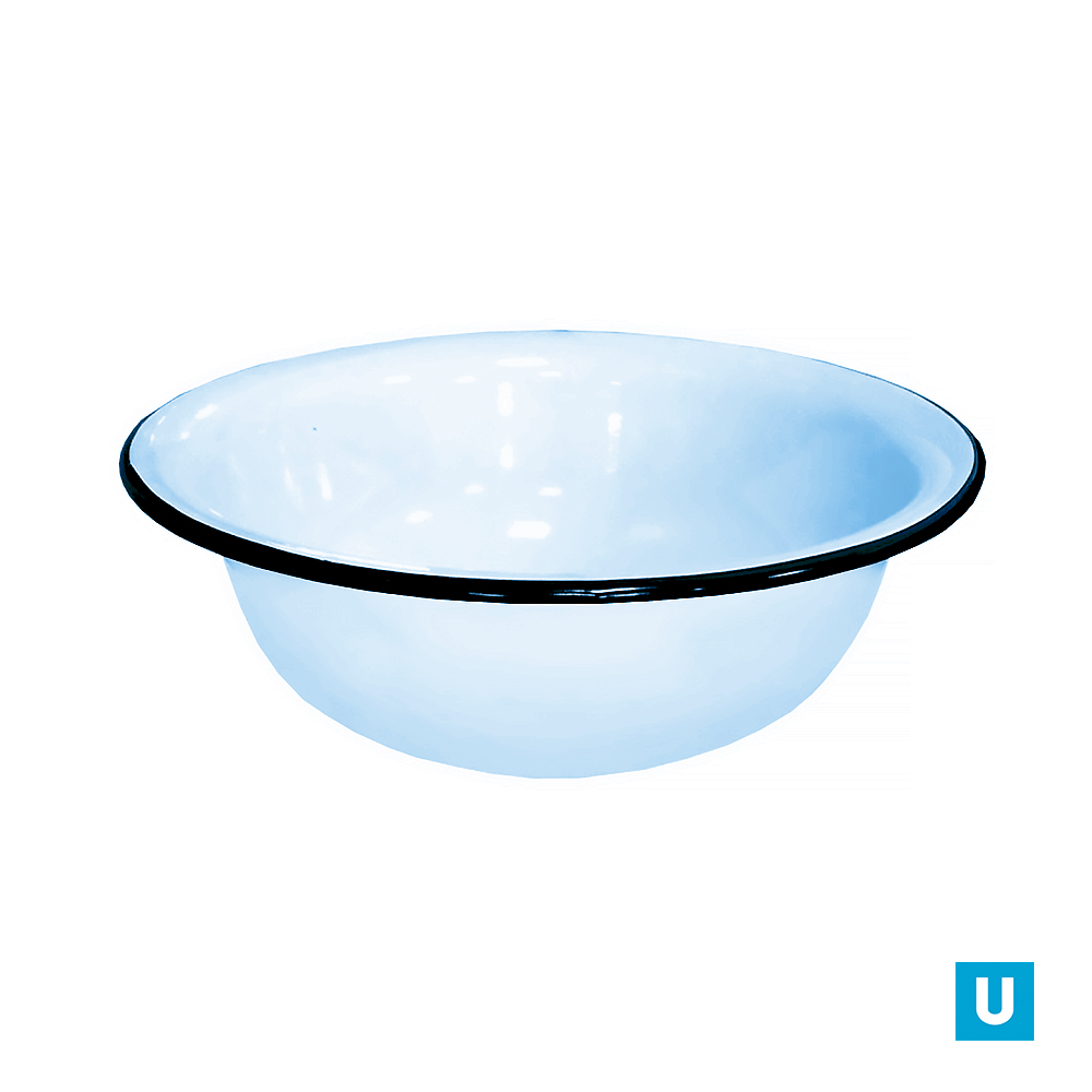 Таз 12л серо-голубой 2с30 