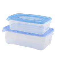 Комплект контейнеров для СВЧ "КАСКАД" 2шт (1,2/2,2л)  прямоугольный 