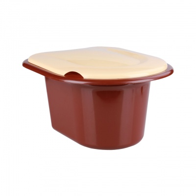 Ведро-туалет Мини (мокко)