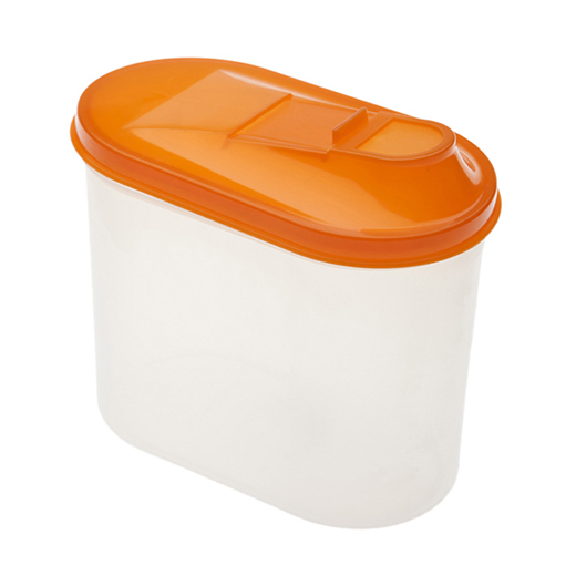 Банка д/сыпучих продуктов 1,5л овальная