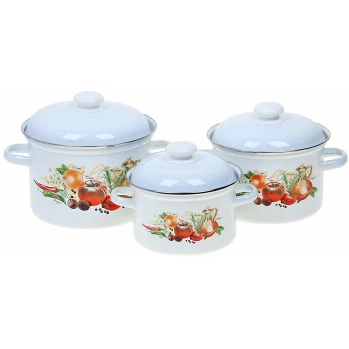 Набор 007 цилиндр "Итальянская кухня"  2, 3, 4,5л  (С-007АП2/4)