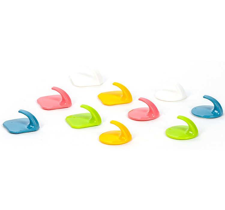 Крючок самоклеящийся Мозаика набор 10шт