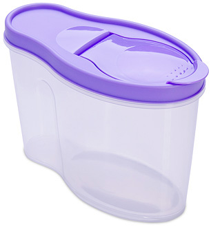 Контейнер для сыпучих продуктов "Альто" 1,4л С282 Цвет в ассортименте  МАРТИКА (Барнаул) уп.14