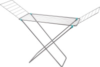 Сушилка для белья напольная 18м (СБП1/С серебряный) (1710х550х1070)