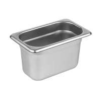 Гастроемкость 1/9*100 нерж 1,0л 176*109*100мм