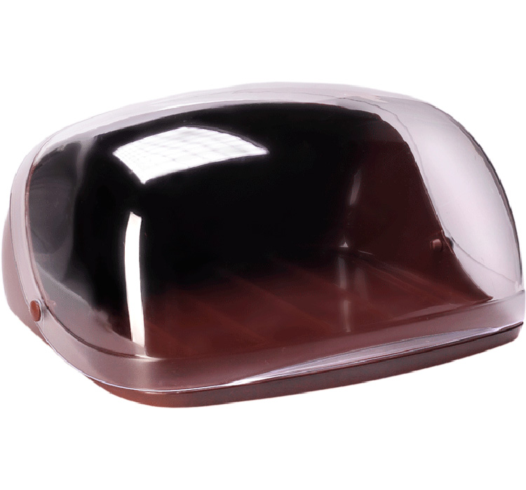 Хлебница IDEA большая 28,7х39х17,1см (Коричневый/Мраморный)