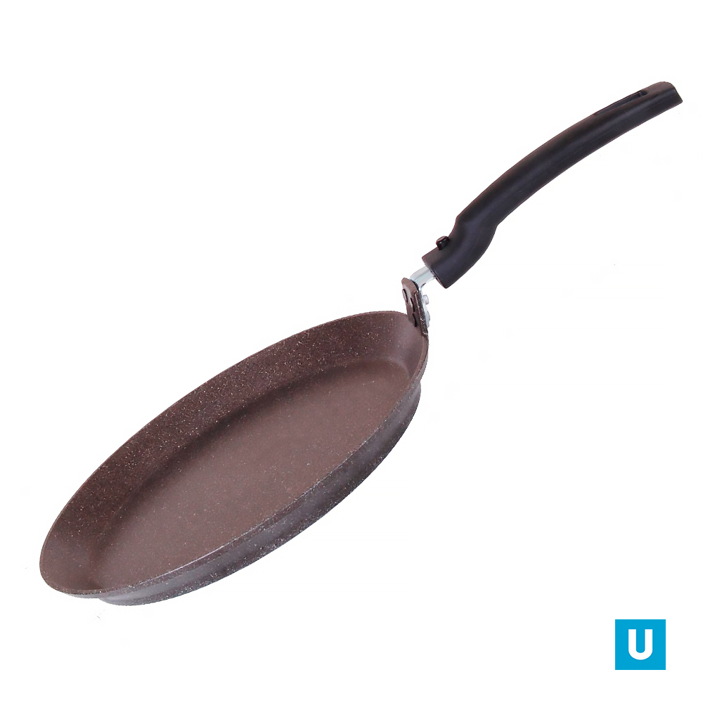 Сковорода блинная 200мм АП (кофейный мрамор)