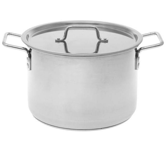 Кастрюля 15,0л (d30см; h25см)   Общепит ТРС. Капсульное дно индукция