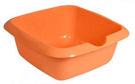 Чаша хозяйственная "Дельверо" квадратная 6,8л С661 Цвет в ассортименте  МАРТИКА (Барнаул) уп.22
