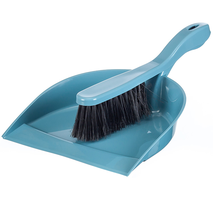 Щетка-сметка с совком "ИДЕАЛ" (цвет в ассортименте)