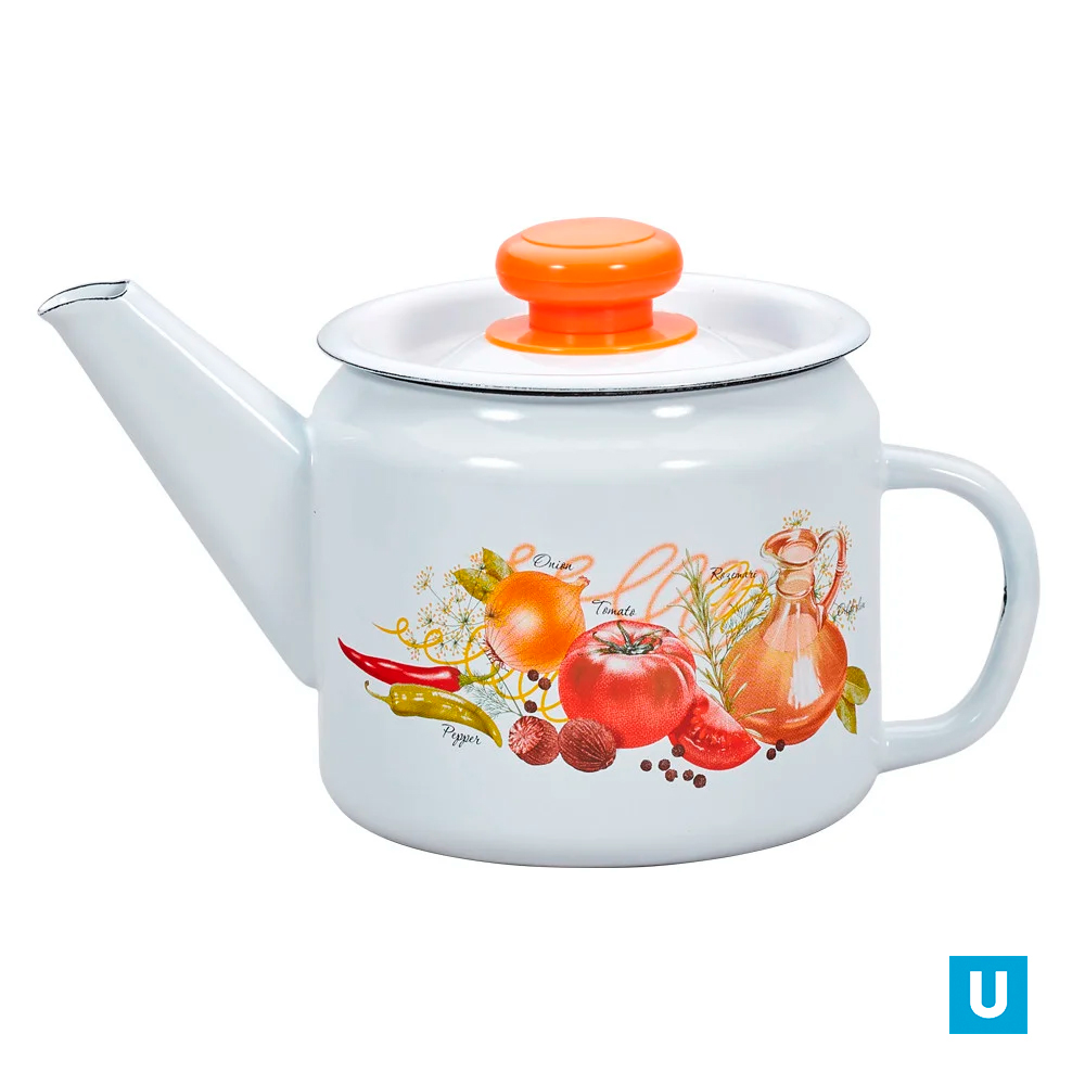 Чайник 1,0 литр "Итальянская кухня" (С-2707П2/4Рч) 