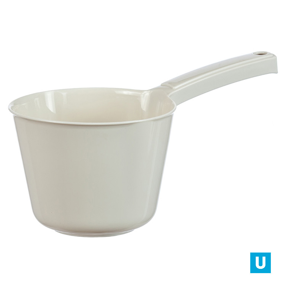 Ковш 1л Цвет Белый ротанг