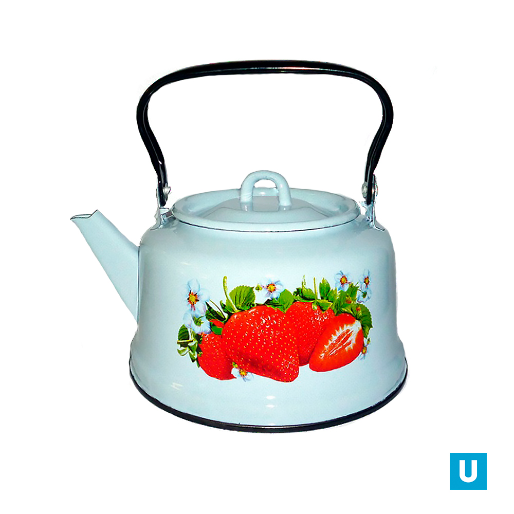  Чайник 3.5 л декор с петлёй (закатн.дно) 