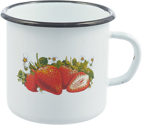 Кружка 0,4л "Сочная клубника" (С-0103/4)