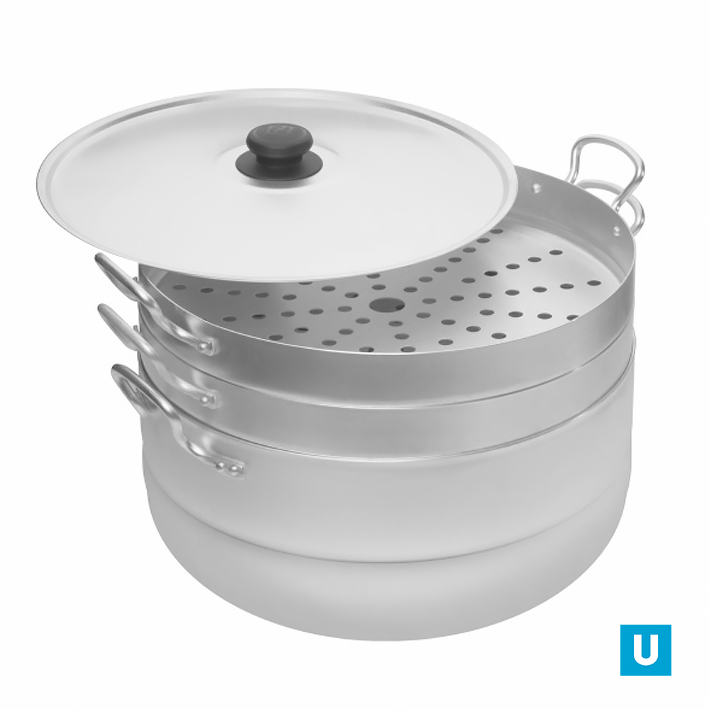 Манты-казан 13л с 2 сетками, 2,7кг. Сплав А5, н/з