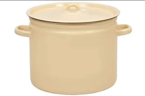 Кастрюля 12 литров "Цветочный мед", (С-1624/4Жм) 