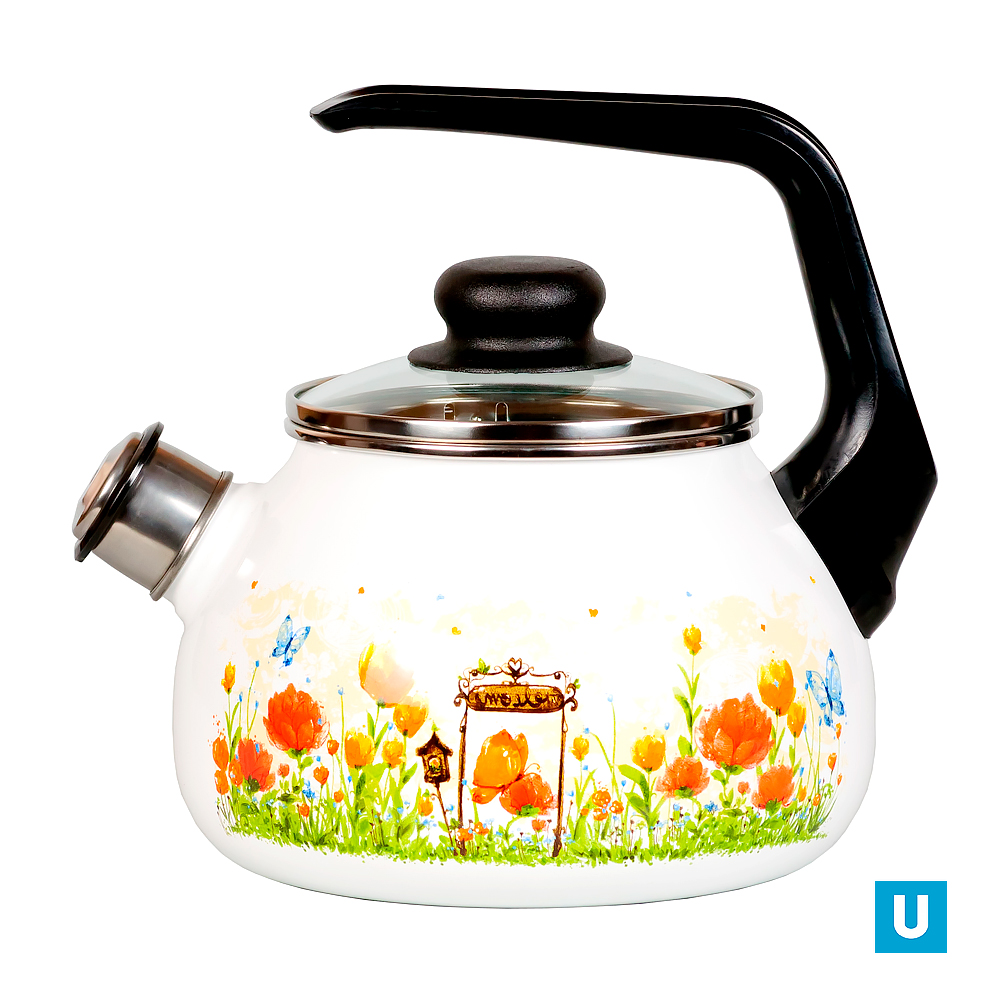 Чайник сф. со св. 2л "Голландский", белосн., 4с210я