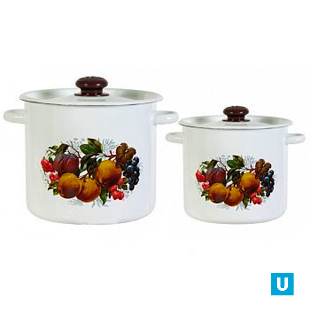 набор 20 белый Йогурт кастрюли цилиндр 3,5л 5,5л