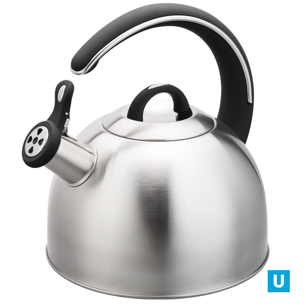 Чайник 3,0л. из нерж.стали со свистком, с ТРС, индукция арт.G099