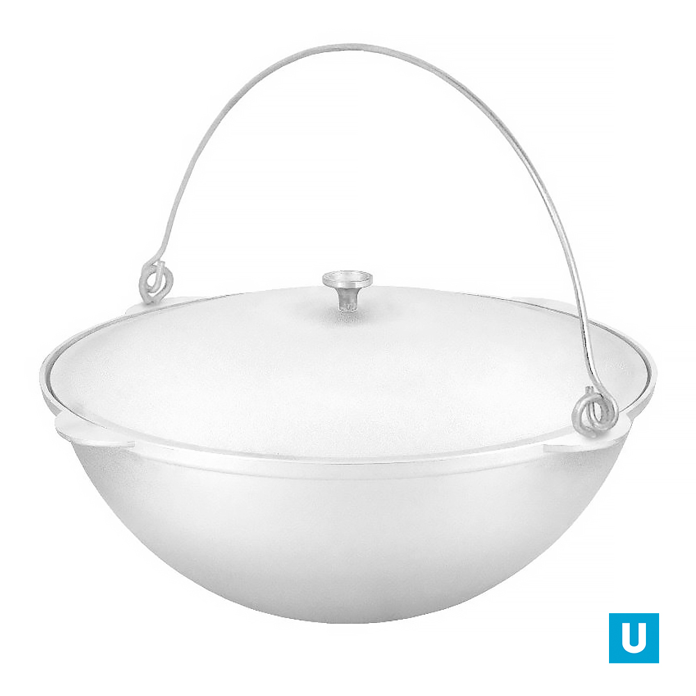 Котел походный  4,5л (6шт) - кп45 сферическое дно		