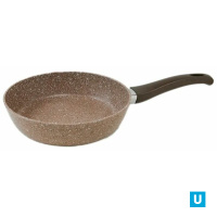 Сковорода 28 см "Алтай" Мрамор, а/п, б/кр, руч. софт-тач