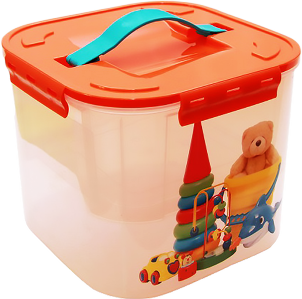 Контейнер для хранения ДЕКО 7л  С вкладышем рукоделие