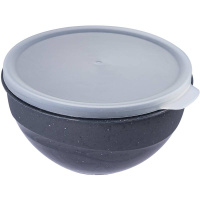 Миска с крышкой Granite 3л (серый) 225х220х115мм