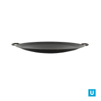 Садж стальной с эко-воронением 390мм ( толщ. 2,0мм)