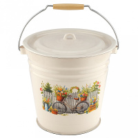 Ведро 12 литров "Романтика"  (С-1224/4Жм) 