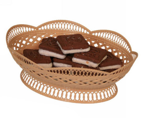 Сухарница "Семь злаков" бежевый,д263 мм, ш203 мм, в88 мм.