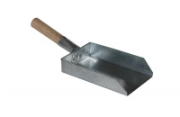 Совок оцинкованный с деревянной ручкой L=350мм