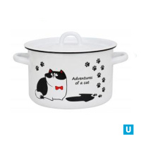 Кастрюля 3л, 01-1612/4-Коты