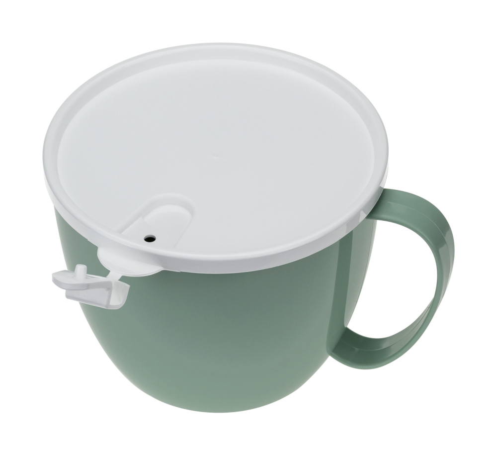 Кружка для супа 0,7л с крышкой (Фисташка/Ягодный)