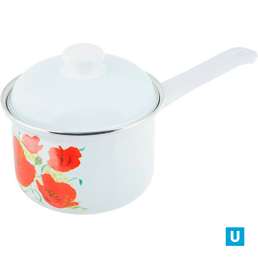 Кастрюля 1,5 литра 1 руч "Ласковый май" (С-1608АП/4)