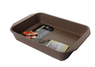 Противень 27*36 см АП Гранит brown арт.94806