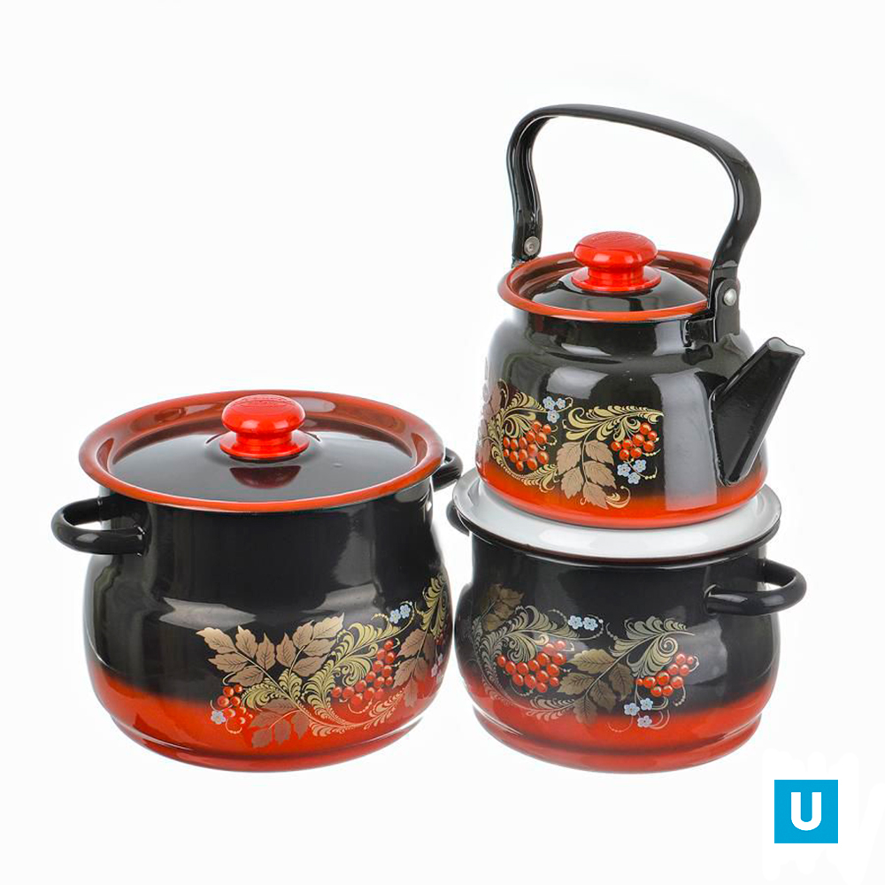 набор "Мечта" красно-чёрный Рябинка