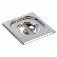 Крышка д/гастроемкости нерж 1/6 176*165мм