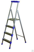 Стремянка 4-х ступенчатая широкие ступени