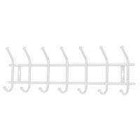 Вешалка настенная 680х215мм (7кр) белый ВНТ7/МБ /ВНТ7М/МБ