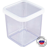 Банка для сыпучих продуктов 0,9л "Cubbo Scandi" Белый