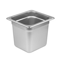 Гастроемкость 1/6*150 нерж 2,4л 165*176*150мм