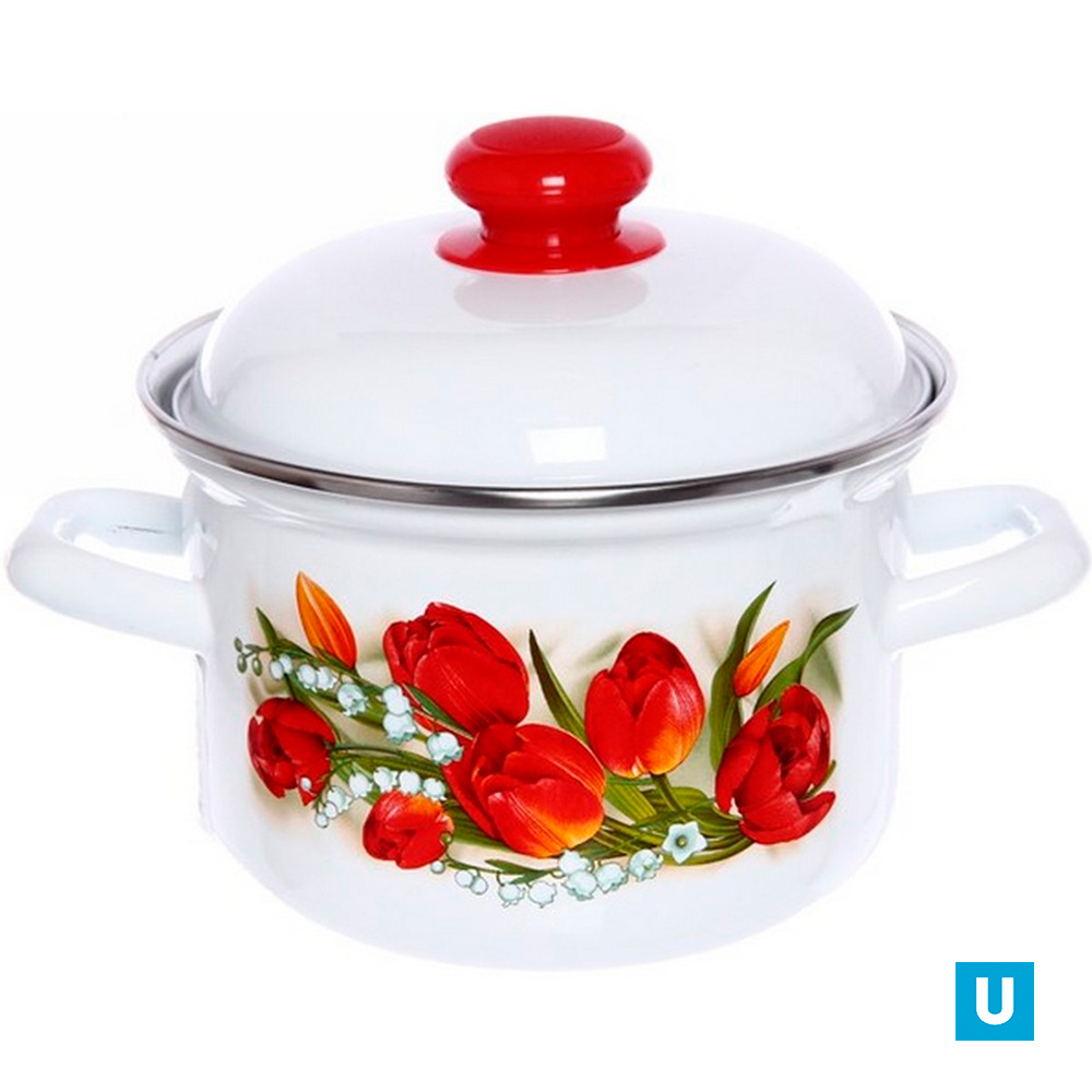 Кастрюля 4,5 литра "Ласковый май" (С-1615АП2/4) 