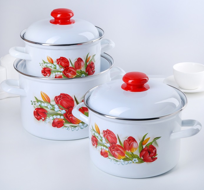 Набор 207 полусфера "Ласковый май" 2л,3,5л,5л С-207АП2/4 