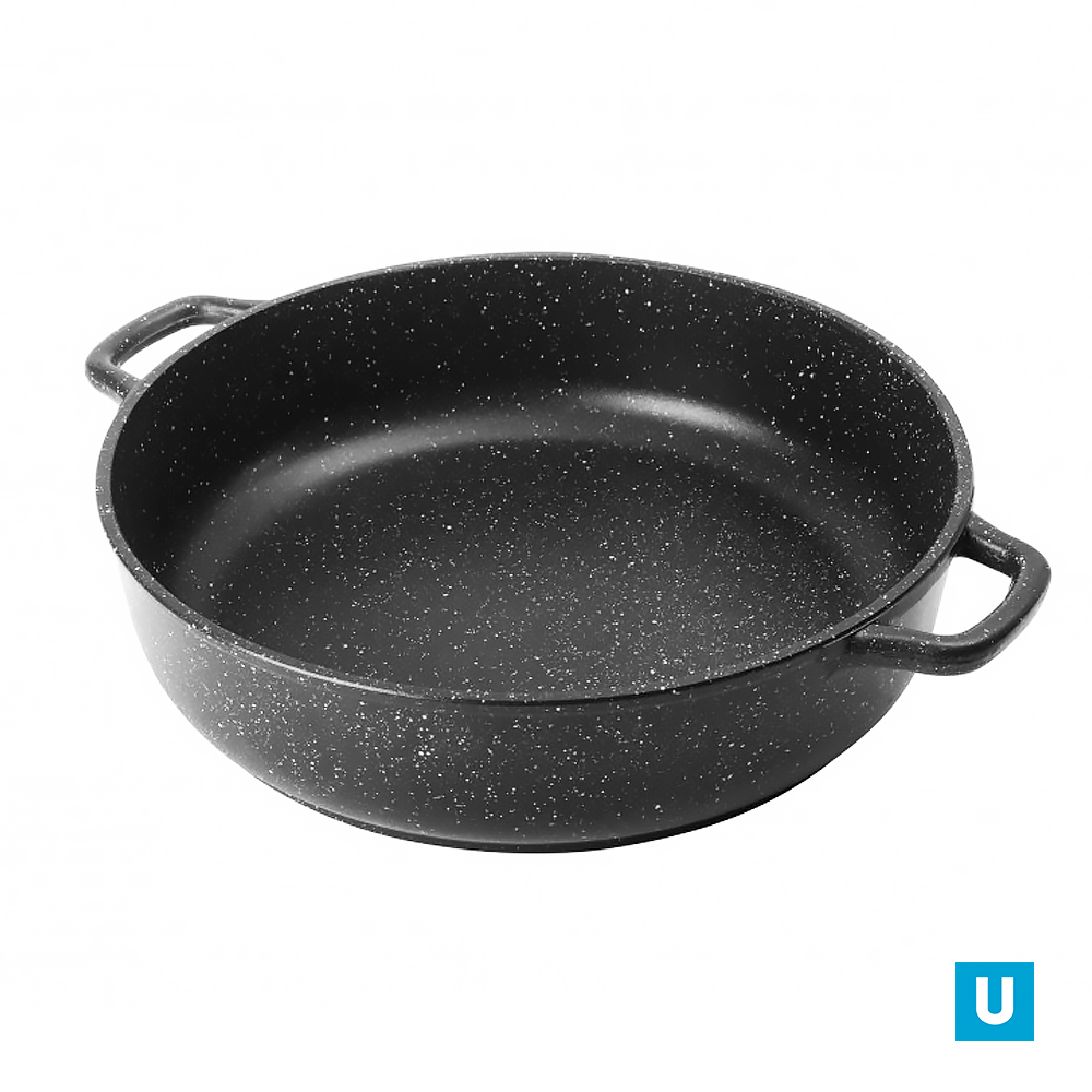 Жаровня 4,0л. 280/95 Гранит без кр  ж7028аг