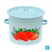  Бак 20 л декор серо-голубой 