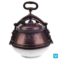 Афганский казан 12 литров двухцветный