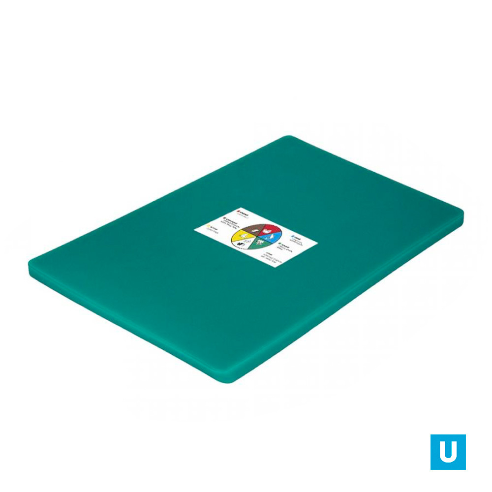 Доска раздел полиэтилен 350*500*18мм [ПРОФИ] ЗЕЛЕНЫЙ