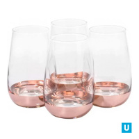 Стакан  высокий "Электрическая медь" 350мл 4 шт